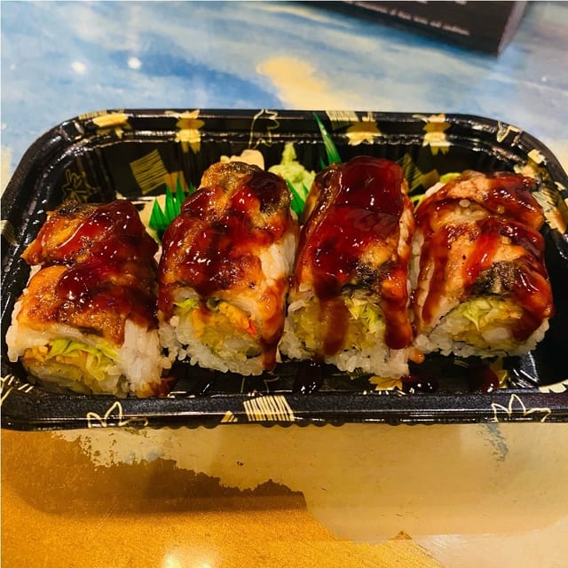 Dancing Eel Roll.