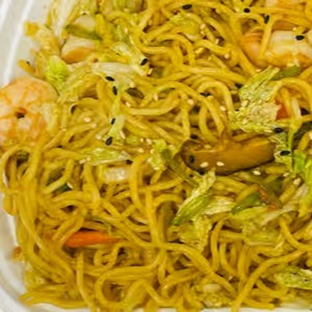 Shrimp Yaki Udon.