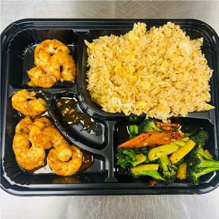 Hibachi Shrimp Lunch