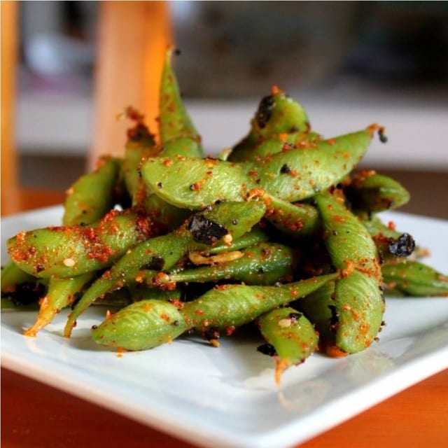 Spicy Edamame App.