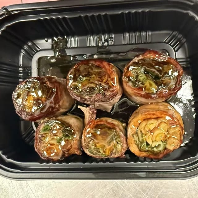 Beef Negimaki.