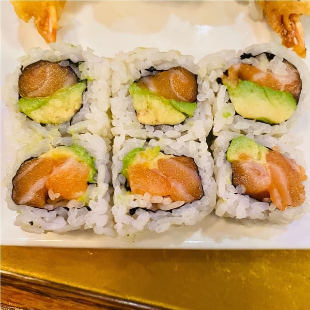 Salmon Avocado Roll.