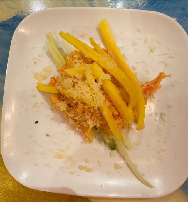 Mango Kani Salad.