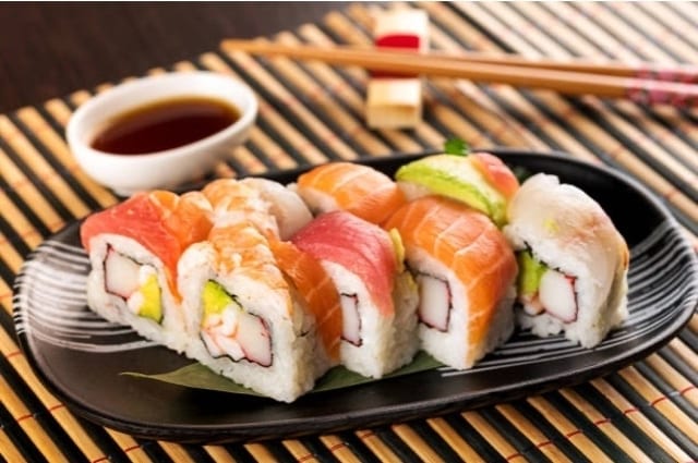 Rainbow Roll.