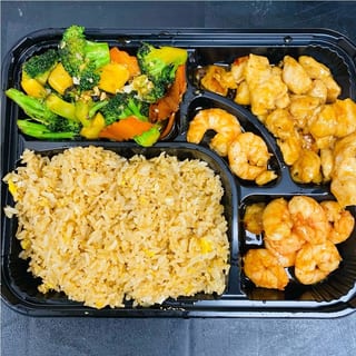 Hibachi Chicken & Shrimp