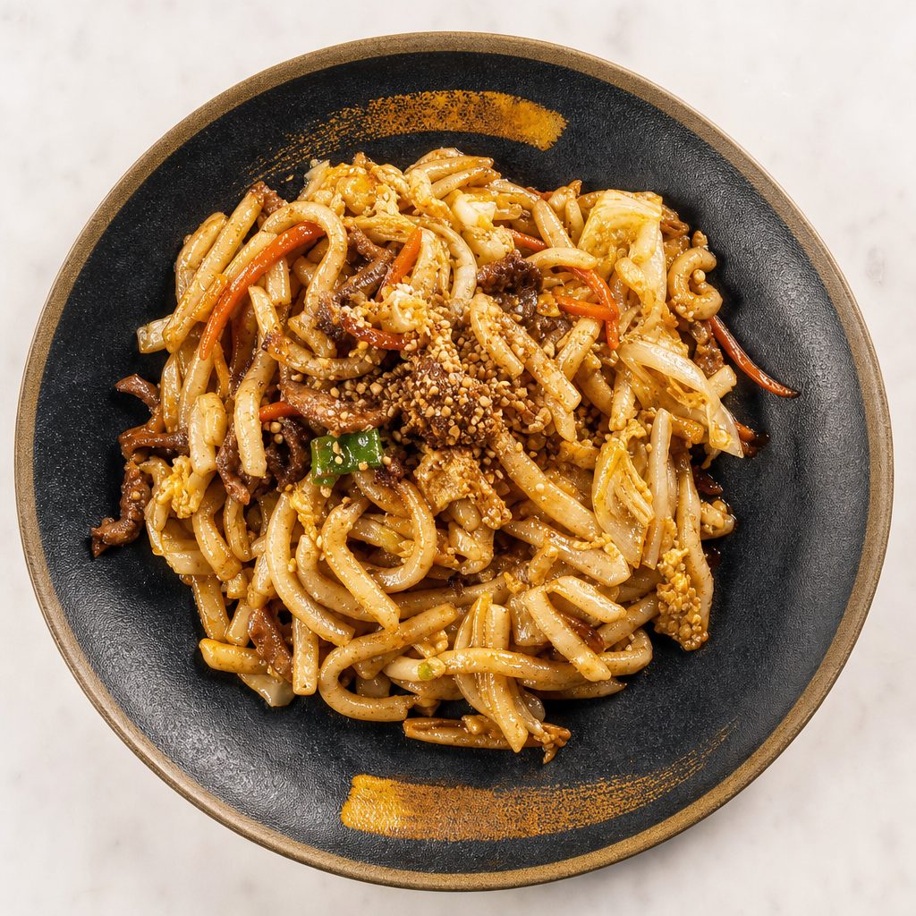 Beef Yakisoba.