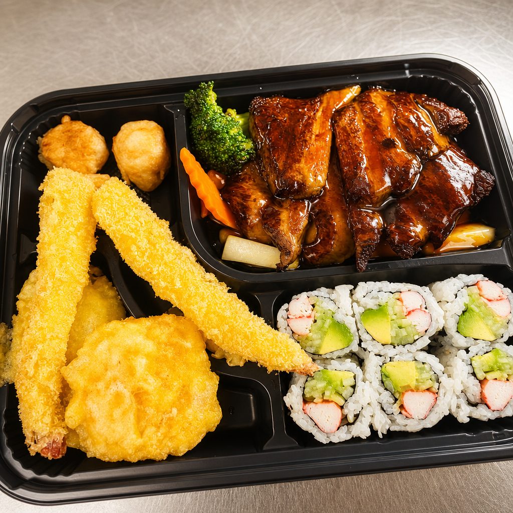 Steak Teriyaki Dinner Box.