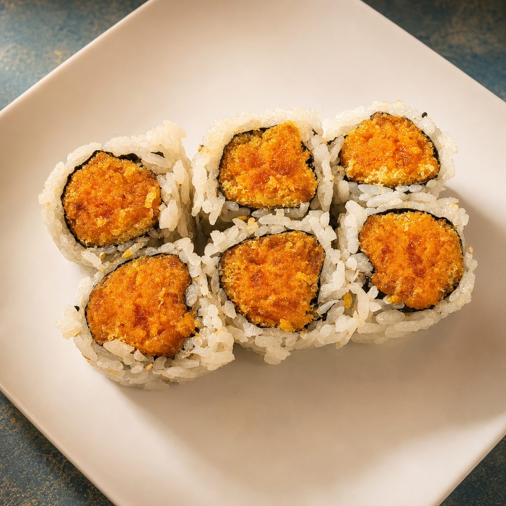Spicy Salmon Roll.