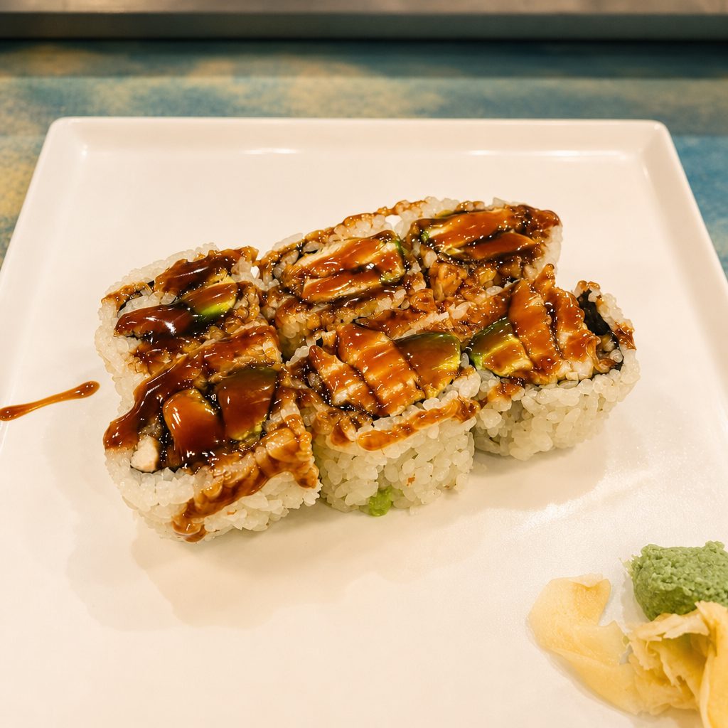 Chicken Teriyaki Roll.