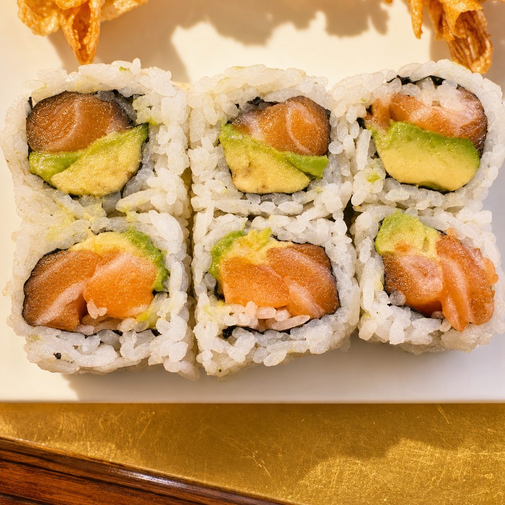 Salmon Avocado Roll.