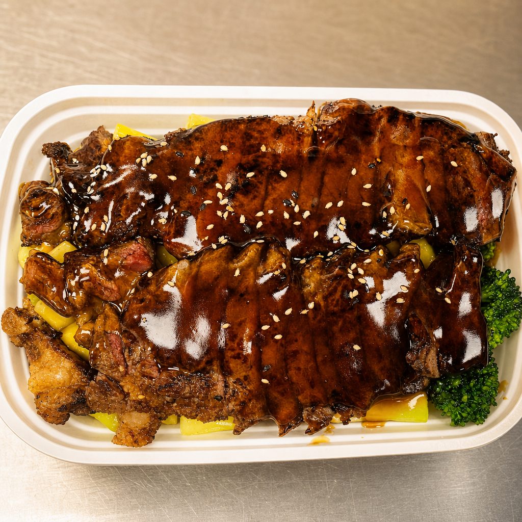 D. Steak Teriyaki.