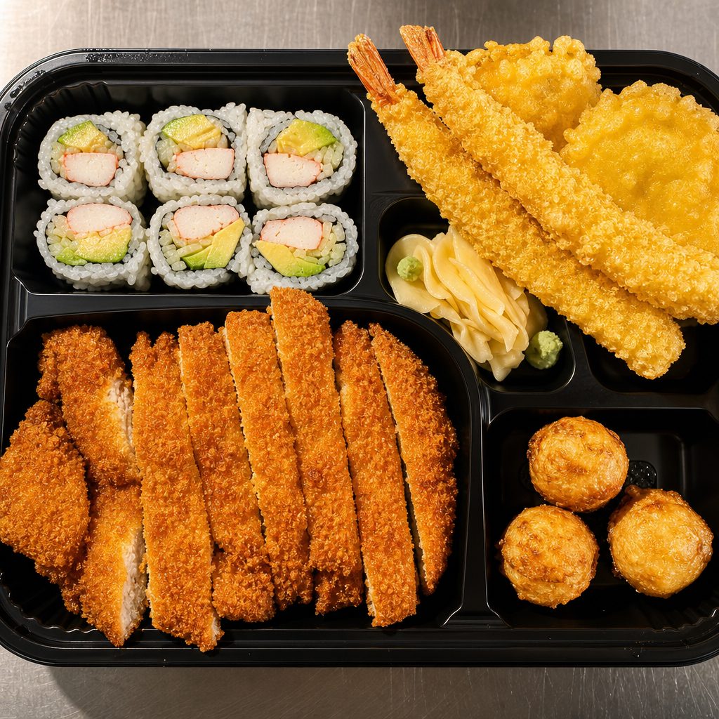 Chicken Katsu Dinner Box.