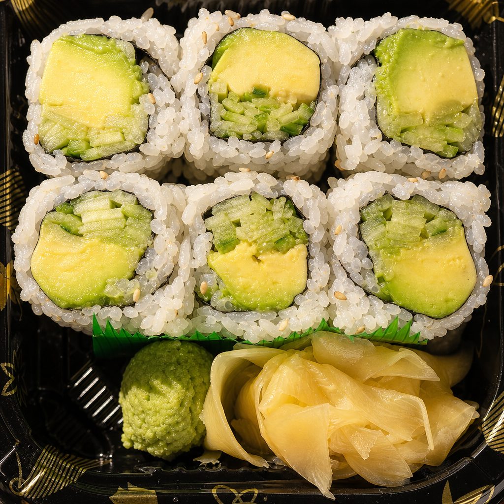 Avocado Cucumber Roll.