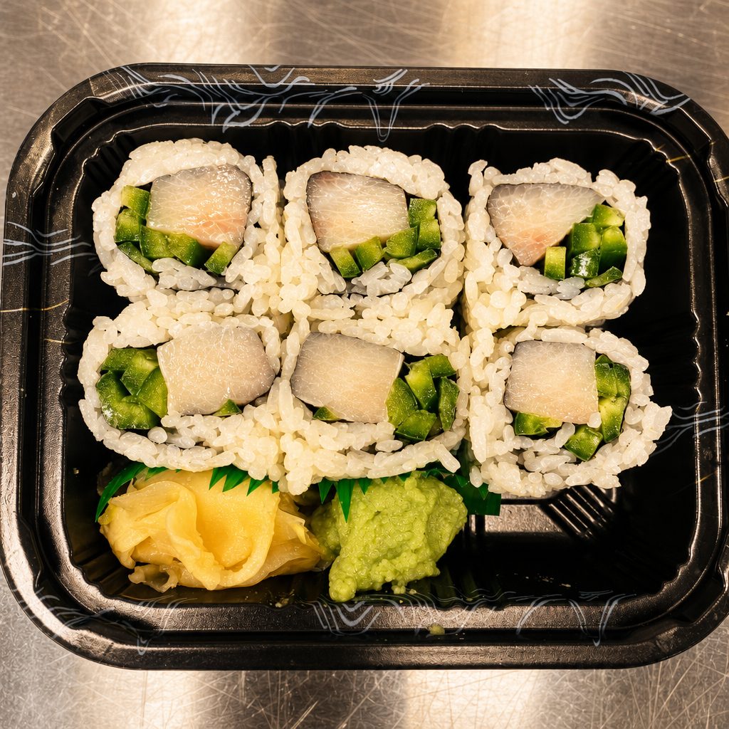 Yellowtail Jalapeno Roll.
