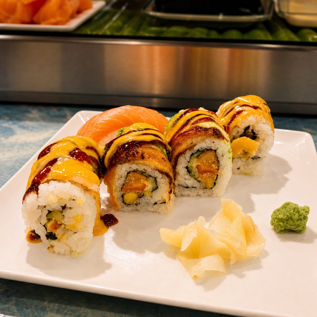 Spicy City Roll.