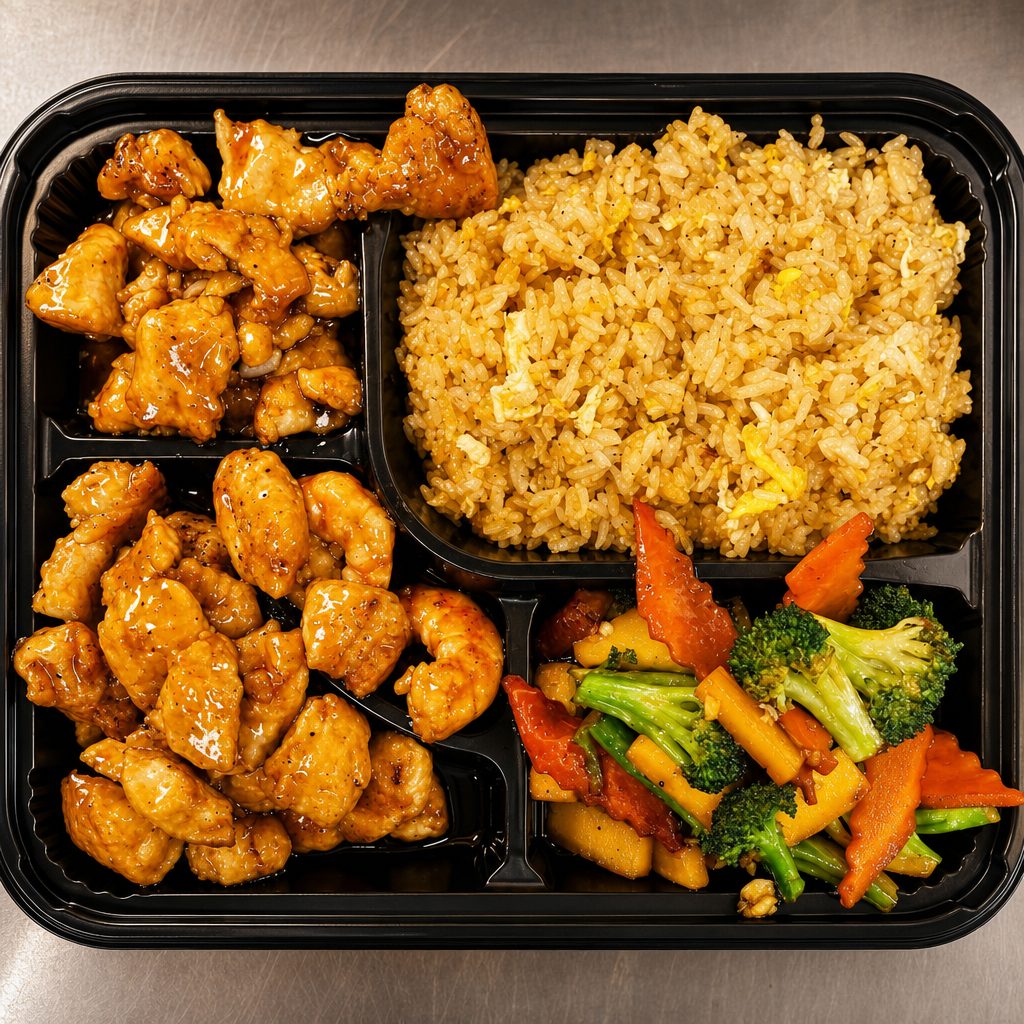 Hibachi Chicken Dinner.