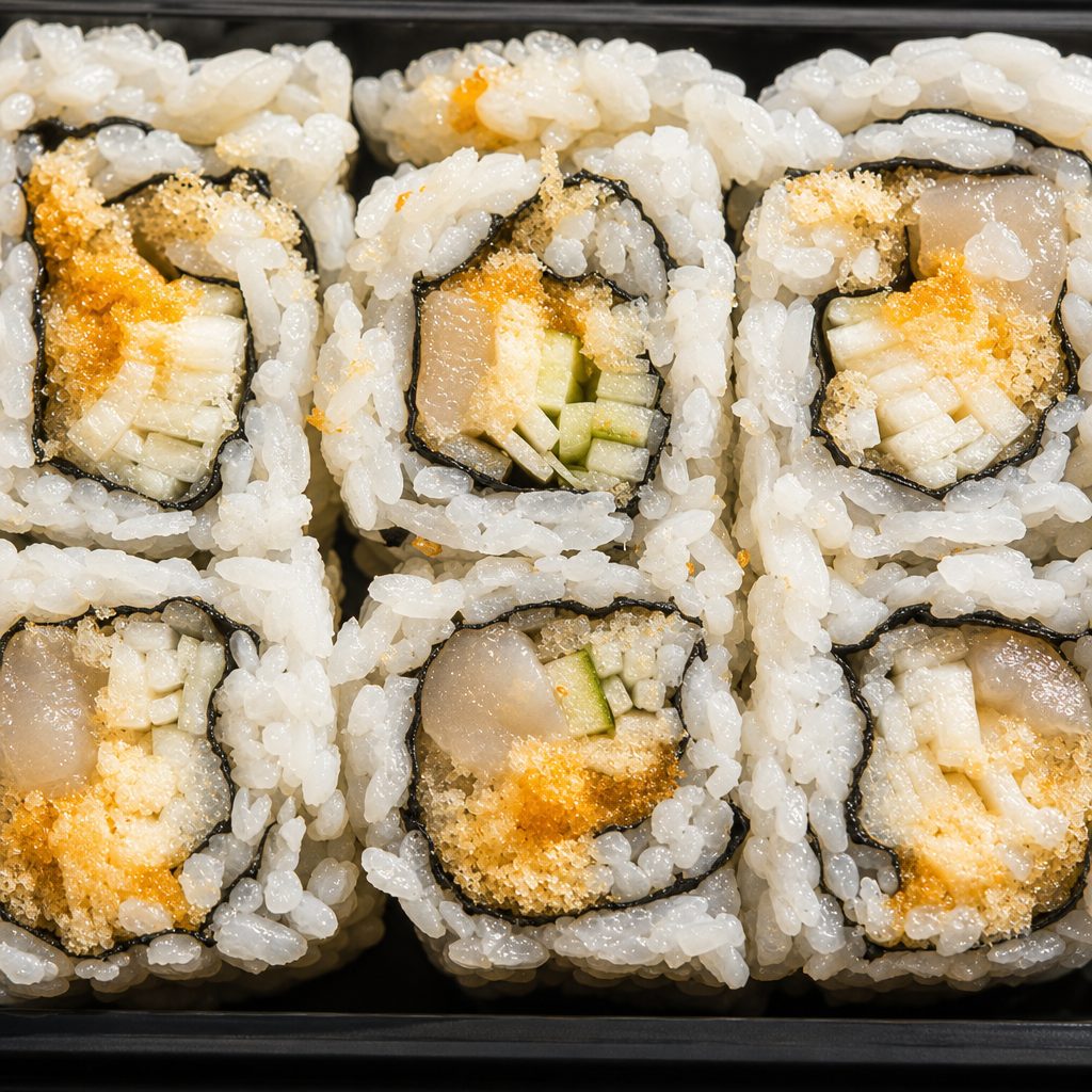 Spicy Scallop Roll.