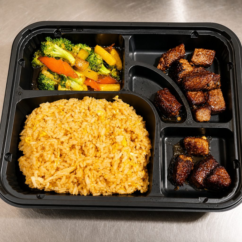Hibachi Steak Lunch.